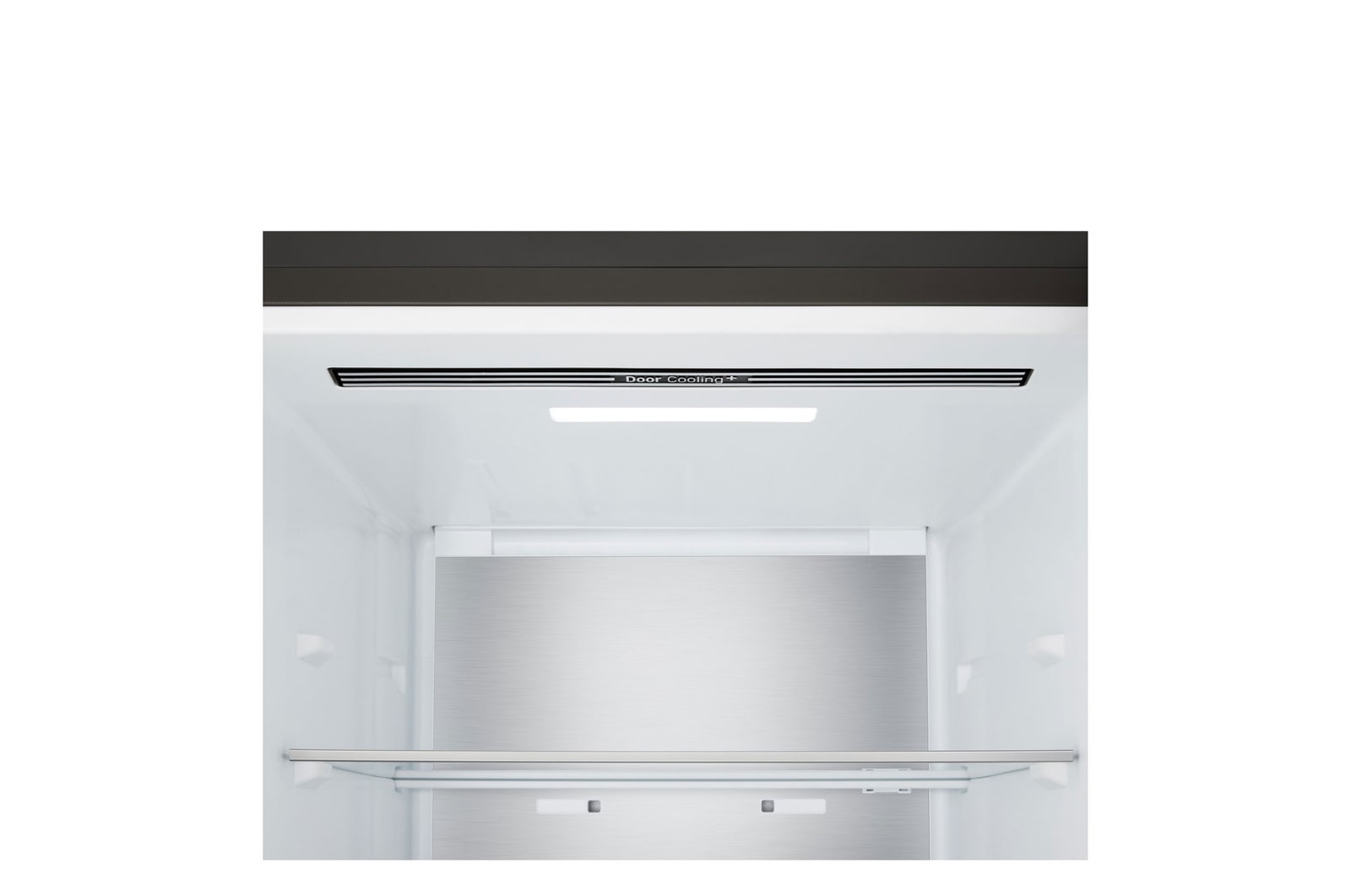 Upper view of LG fridge freezer (GBBS726CEV)