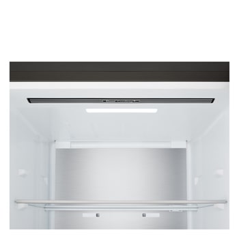 Upper view of LG fridge freezer (GBBS726CEV)
