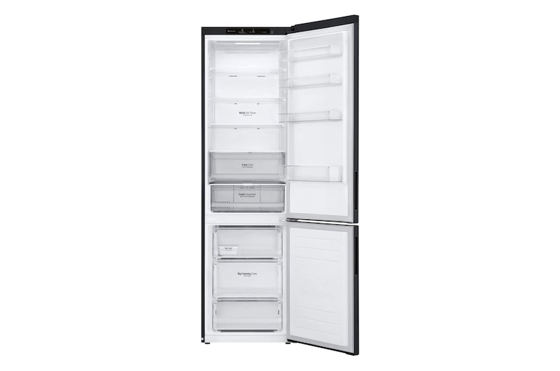 Front view door open without food