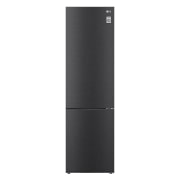 Front view of 384L Tall Fridge Freezer DoorCooling+™ Matte Black - GBP62MCNAC
