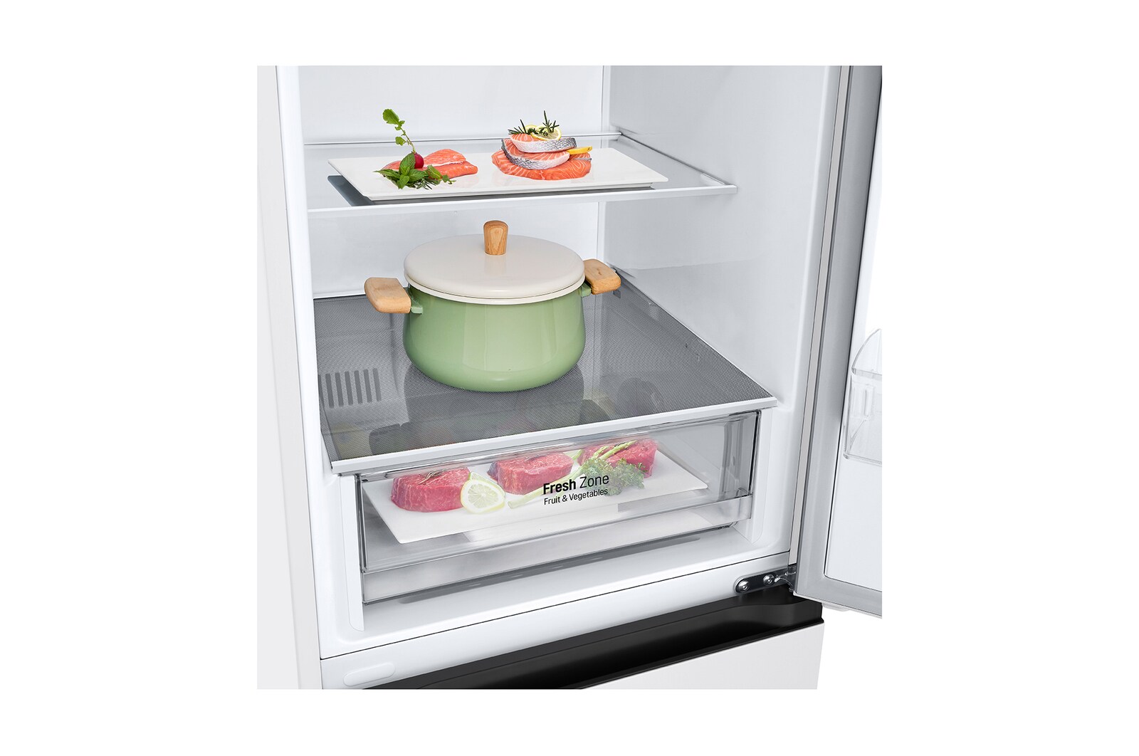drawer with foods