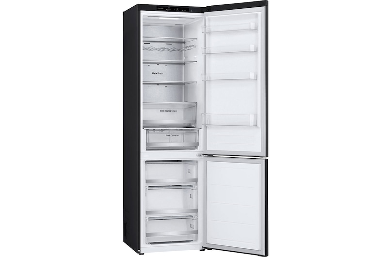Left view door open without food