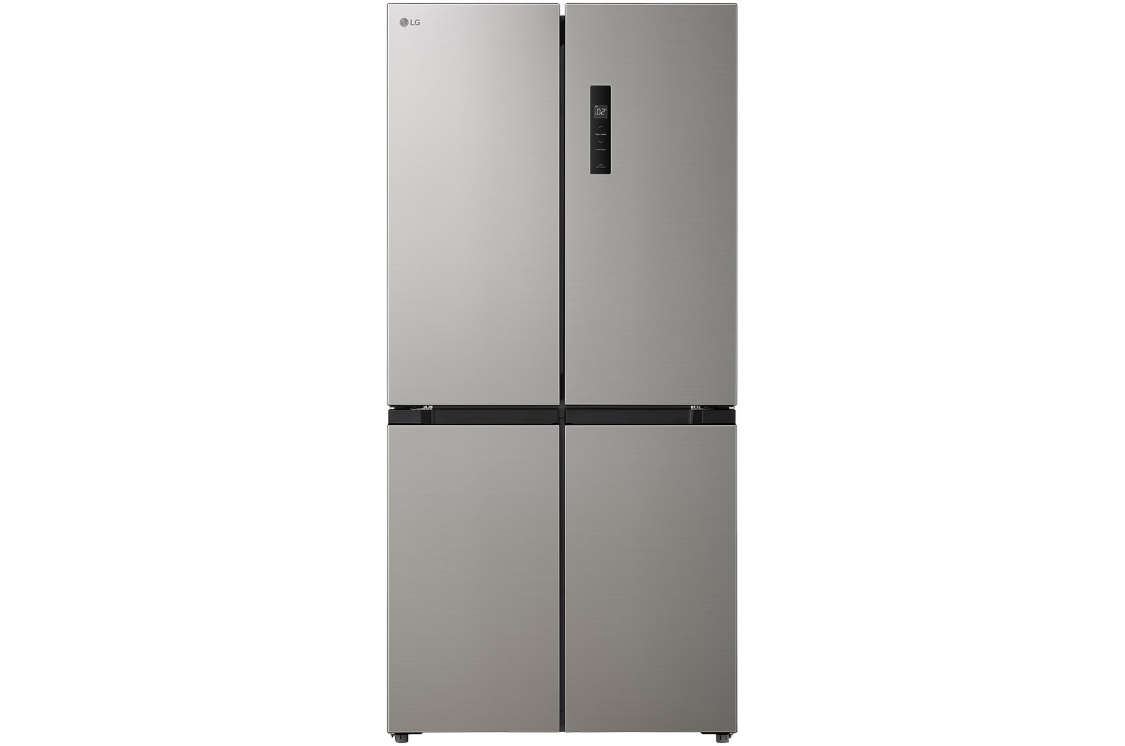 Front view of 474L Multi Door Refrigerator Silver (GMM41MSBEM)