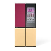 Front view of 617L MoodUP™ Multi-Door Fridge Freezer - gmv960nnme