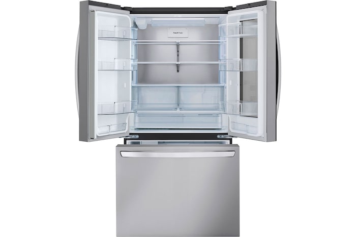 Top door without food open view