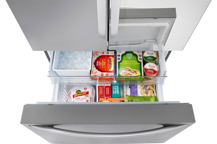 Top perspective with food view