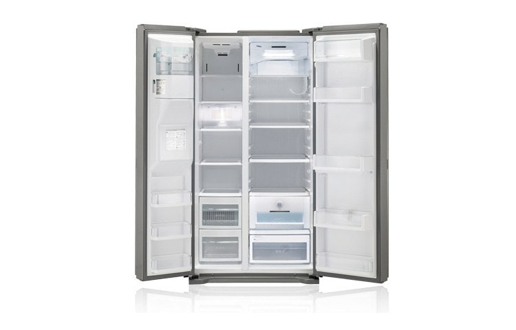 LG Side-by-Side Refrigerator/Freezer (Gross Capacity 613 Litres), GS7161AELV