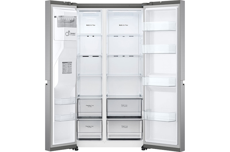 Front both doors open without food