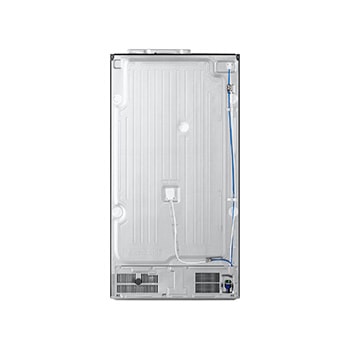 Front view of 628L, InstaView™ American Style Fridge Freezer, Black - GSXE80EVBE