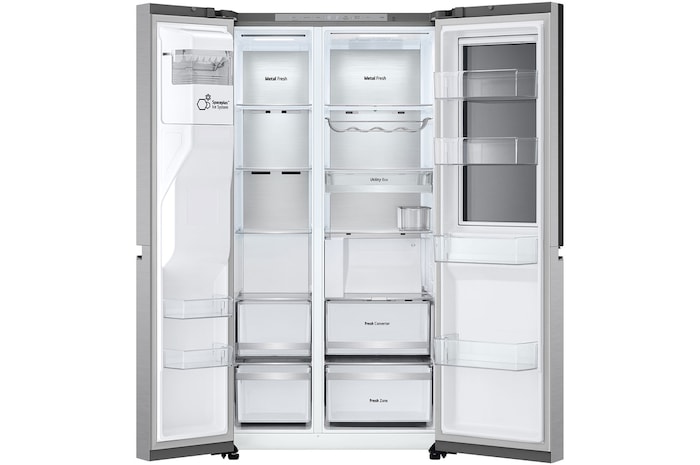 front open without food