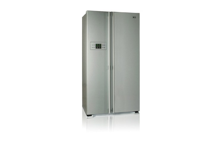 Front view of Side-by-Side Refrigerator/Freezer (Gross Capacity 569 Litres) GWB227WLQA