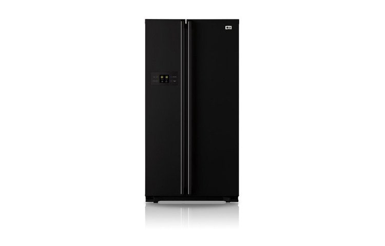 Front view of Side-by-Side Refrigerator/Freezer (Gross Capacity 569 Litres) GWB227YBQA