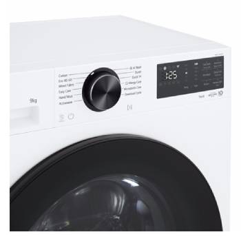 Detailed view of the detergent drawer