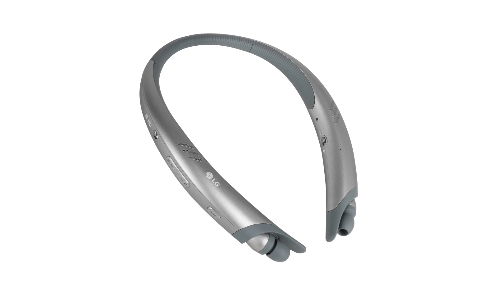 LG TONE Active+™ Wireless Headset - Silver, HBS-A100