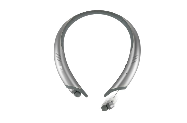 LG TONE Active+™ Wireless Headset - Silver, HBS-A100