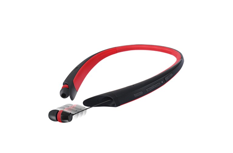 LG TONE Active™ Wireless Headset - Red, HBS-A80