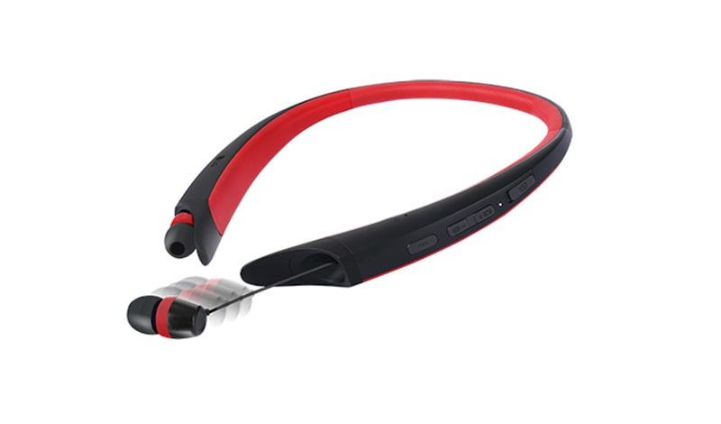 LG TONE Active™ Wireless Headset - Red, HBS-A80