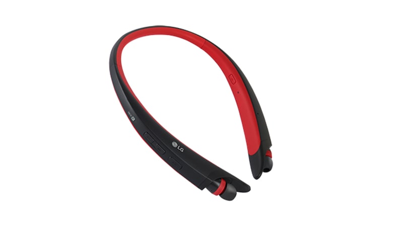 LG TONE Active™ Wireless Headset - Red, HBS-A80