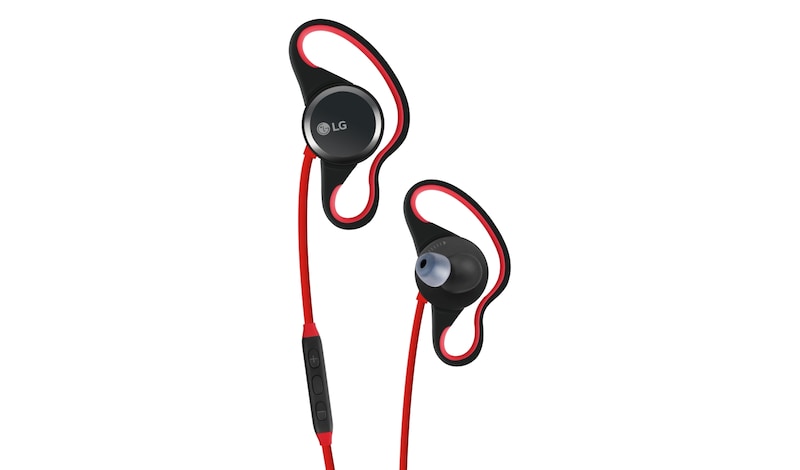 LG TONE Force™ Headset - Red, HBS-S80