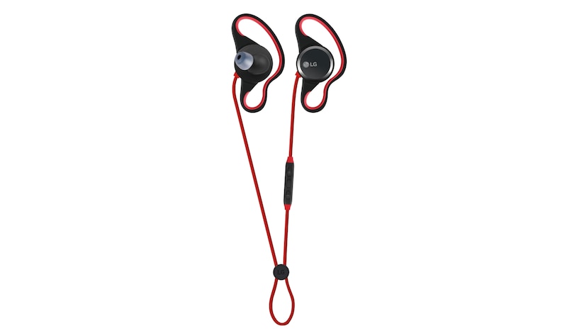 LG TONE Force™ Headset - Red, HBS-S80