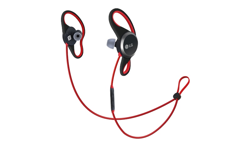 LG TONE Force™ Headset - Red, HBS-S80