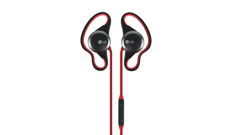 LG TONE Force™ Headset - Red, HBS-S80