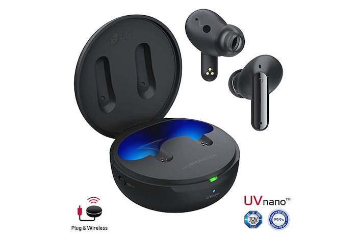 LG TONE Free UFP9 - Plug and Wireless True Wireless Bluetooth UVnano Earbuds, TONE-UFP9