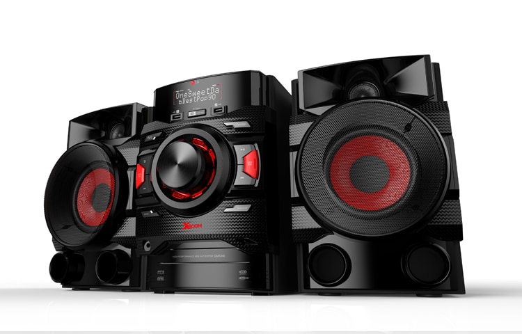 LG 200W LG XBOOM CM4340 Home Audio System with Auto DJ and Bass Blast, CM4340