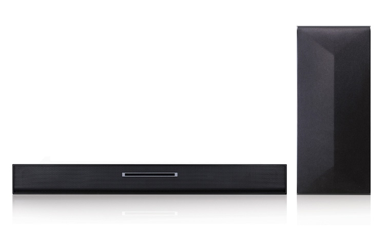 Front view of 2.1 Ch 200W SoundPlate™ with LG Smart &amp; Blu-ray Disc™ Playback LAB550W