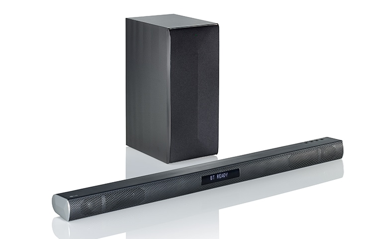 LG 2.1 Ch 300W LAS455H Soundbar with Wireless Subwoofer, LAS455H