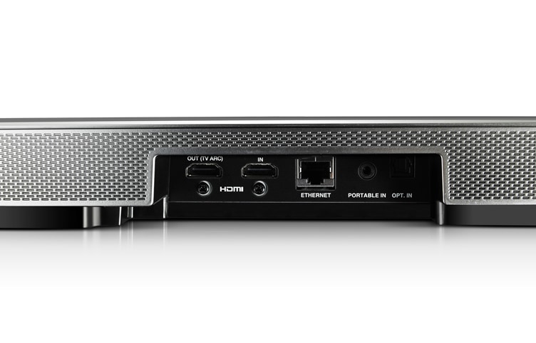 LG MUSICflow HS8 Curved Wireless Multi-Room Speaker, LAS855M