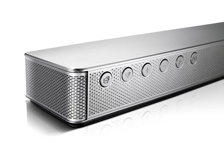 LG MUSICflow HS8 Curved Wireless Multi-Room Speaker, LAS855M
