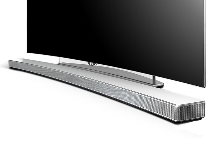 LG MUSICflow HS8 Curved Wireless Multi-Room Speaker, LAS855M