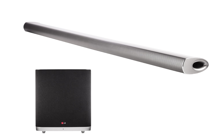 LG The Elegant 4.1 Ch 320W NB5540 Soundbar with High-Definition Sound and Wireless Subwoofer, NB5540