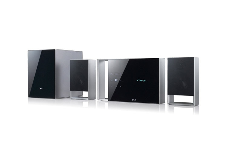 LG 3D Blu-ray Disc Playback 2.1 Stylish Floating Design Home Cinema System with LG Smart, BH5320F
