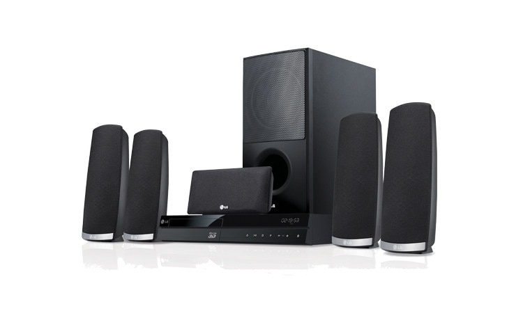 Front view of 3D Blu-Ray Disc™ Home Cinema System with LG Smart TV (5.1 Channel) BH6620S