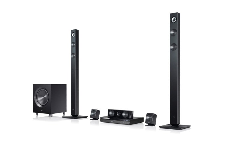 Front view of 3D Blu-ray Disc™ Home Cinema System with LG Smart TV (5.1 Channel) BH7420P