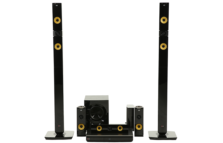 LG 9.1CH 1460W 3D BLU-RAY™ HOME CINEMA SYSTEM WITH 2 SATELLITE & 2 REAR WIRELESS SPEAKERS, BH9430PW