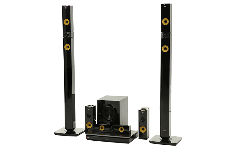 LG 9.1CH 1460W 3D BLU-RAY™ HOME CINEMA SYSTEM WITH 2 SATELLITE & 2 REAR WIRELESS SPEAKERS, BH9430PW