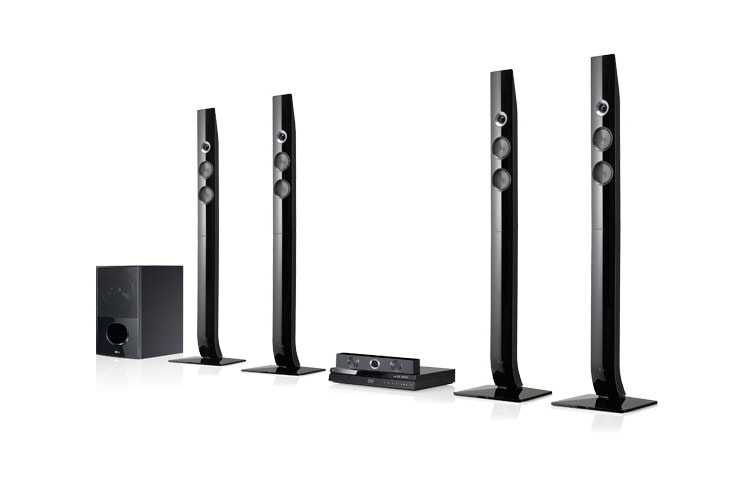 Front view of LG DH7620T 5.1 DVD Home Cinema System DH7620T