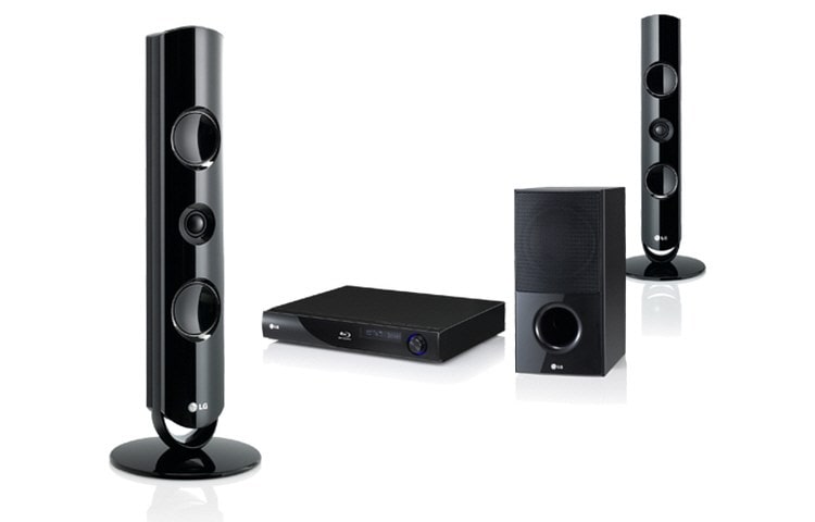 Front view of 2.1 Blu-ray Home Cinema System HB44M