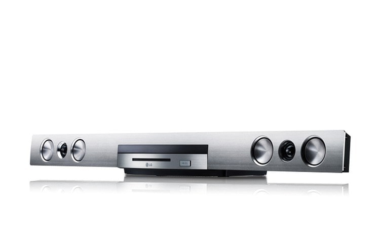Front view of LG Smart 3D Blu-ray™ Sound Bar HLX56S
