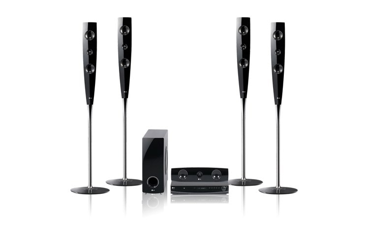 Front view of LG 700W Home Cinema System HT762TZ