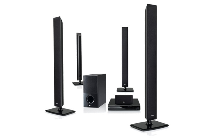 Front view of 5.1 DVD Home Cinema System HT805TH