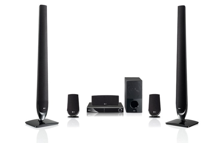 Front view of &#34;LG Home Cinema HT806PH DVD 5.1Ch Home Cinema System HT806PH