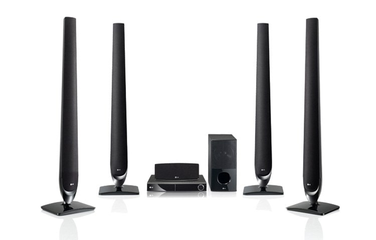 Front view of &#34;LG Home Cinema HT806TH DVD 5.1Ch Home Cinema System HT806TH