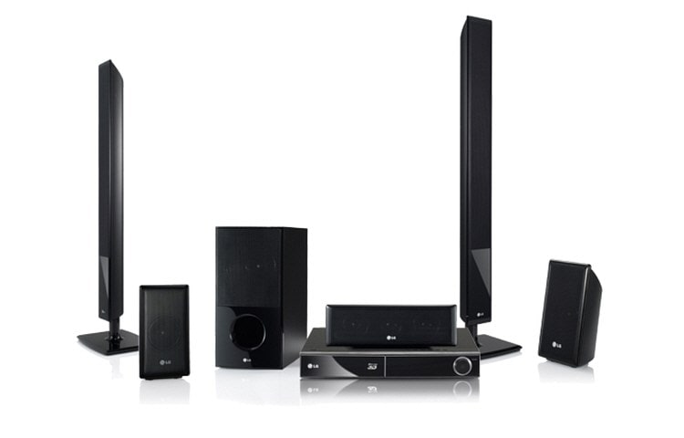 Front view of Blu-Ray Home Cinema System with Netcast® HX806PG