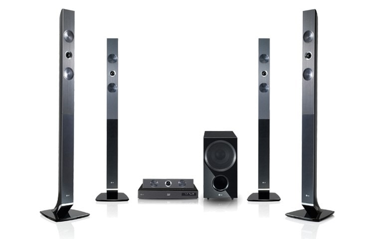 Front view of 3D-Capable Blu-ray Disc™ Home Cinema System with Smart TV and Wireless Network HX966TZ