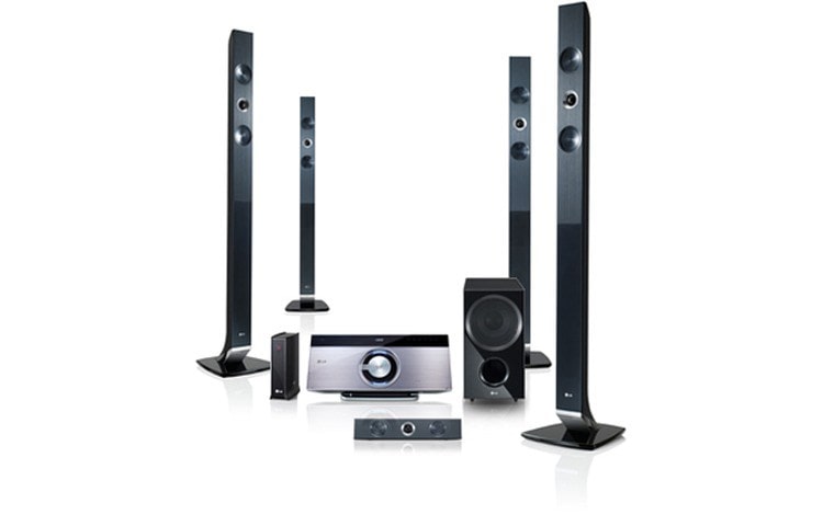 Front view of LG Smart 3D Blu-ray™ Home Cinema HX976TZW