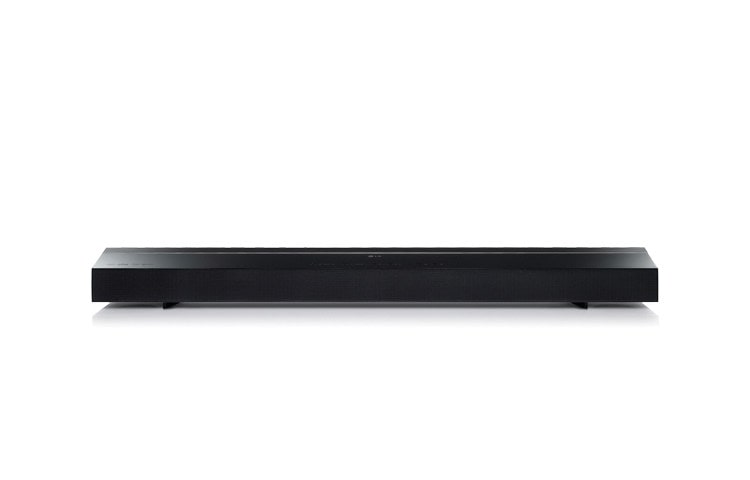 Front view of LG NB2520A Speaker Bar System with integrated SubWoofer Sound Bar NB2520A